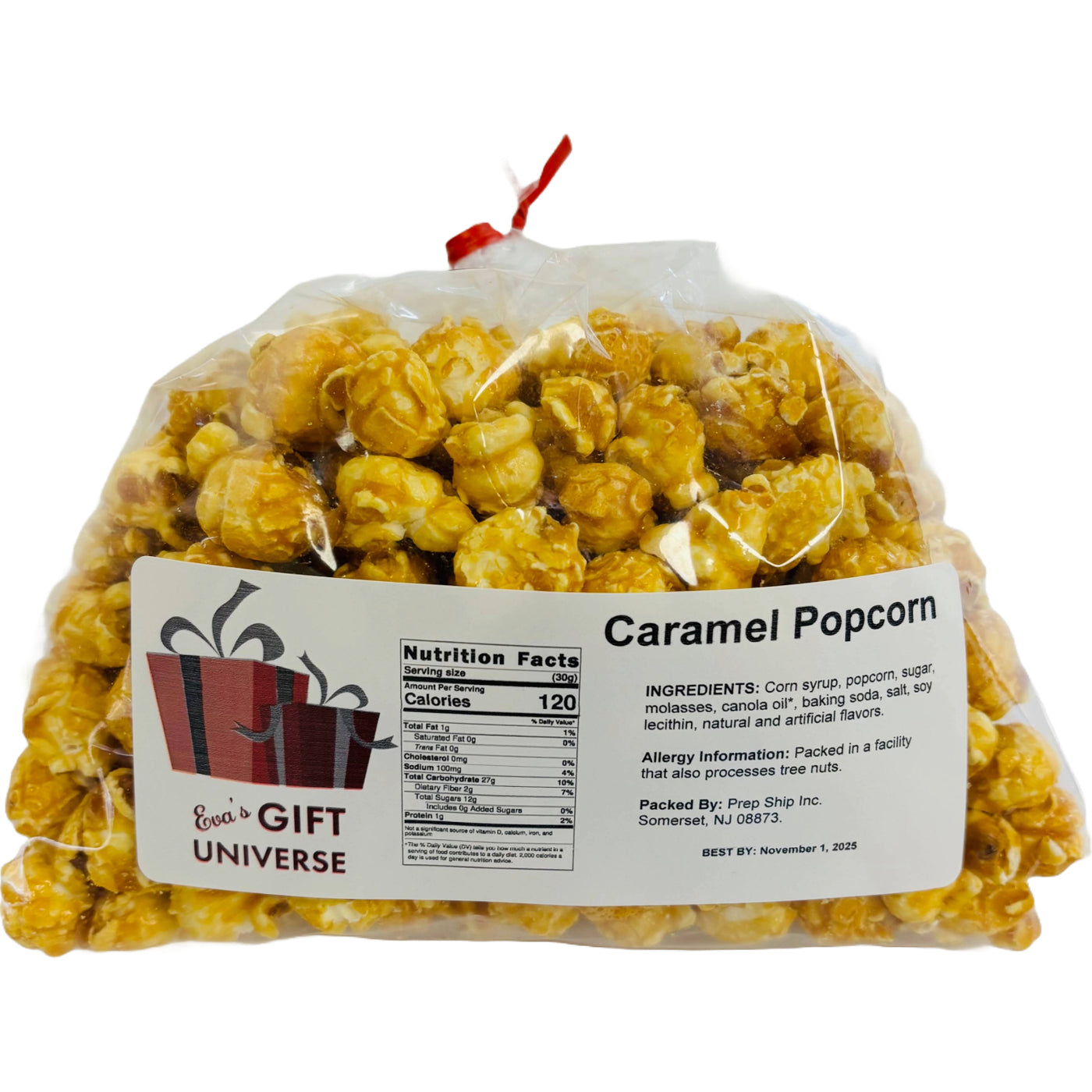 Eva's Gift Universe Caramel Popcorn, 7 Oz