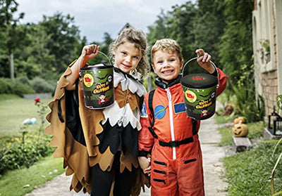 Halloween Snack Tin Bucket 