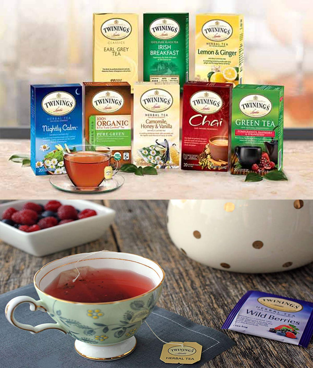 Twinings Tea Bags Sampler Assortment Box - 80 COUNT – Eva's Gift