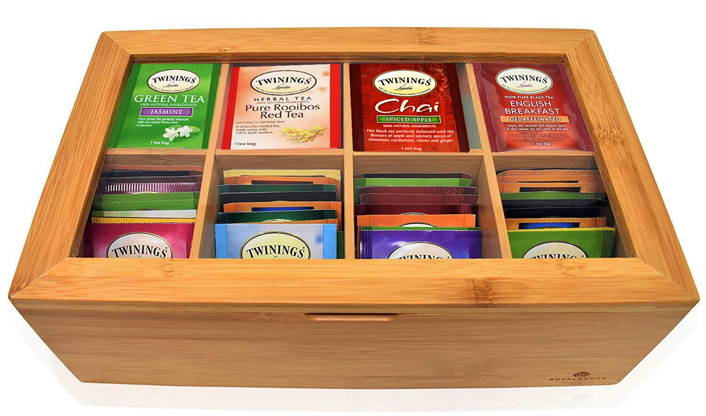 Twinings Tea Bags Sampler Assortment Box - 80 COUNT – Eva's Gift Universe