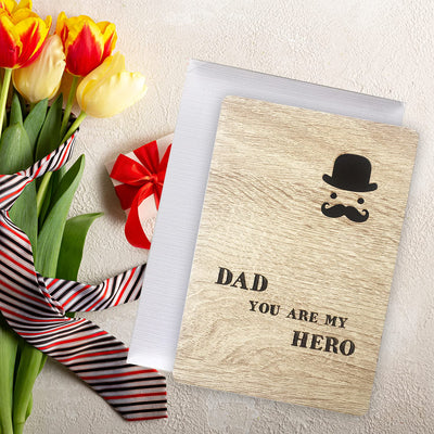Wooden Gift Card for Dads 