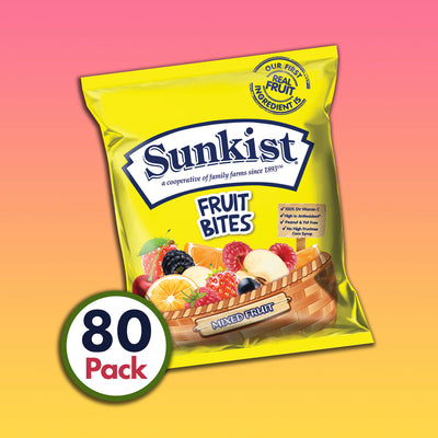 Sunkist Assorted Mixed Fruit Snacks 