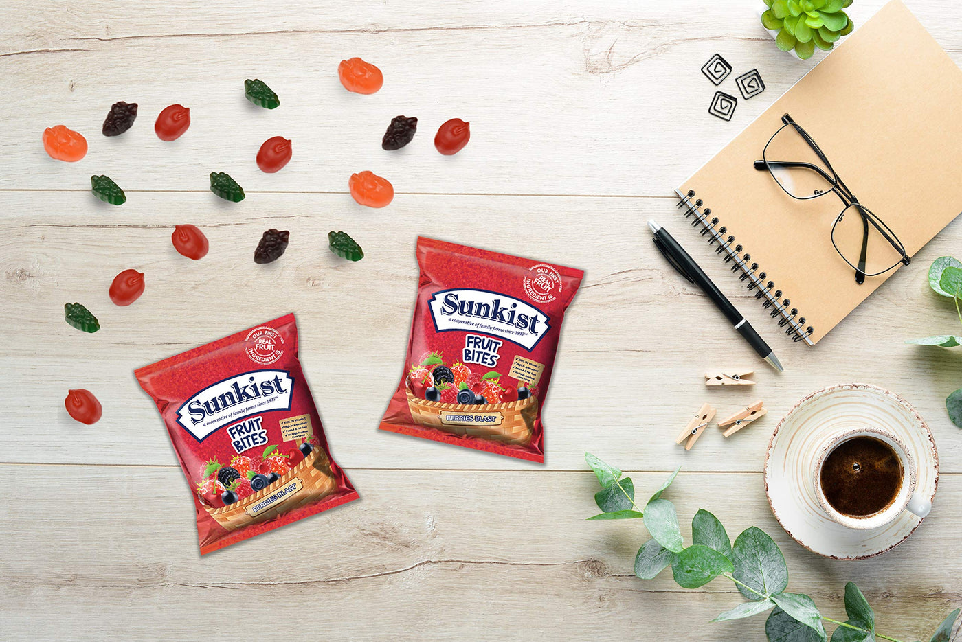 Sunkist Assorted Mixed Fruit Snacks