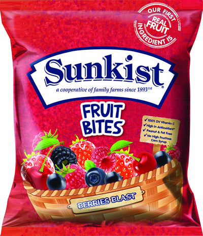 Sunkist Assorted Mixed Fruit Snacks